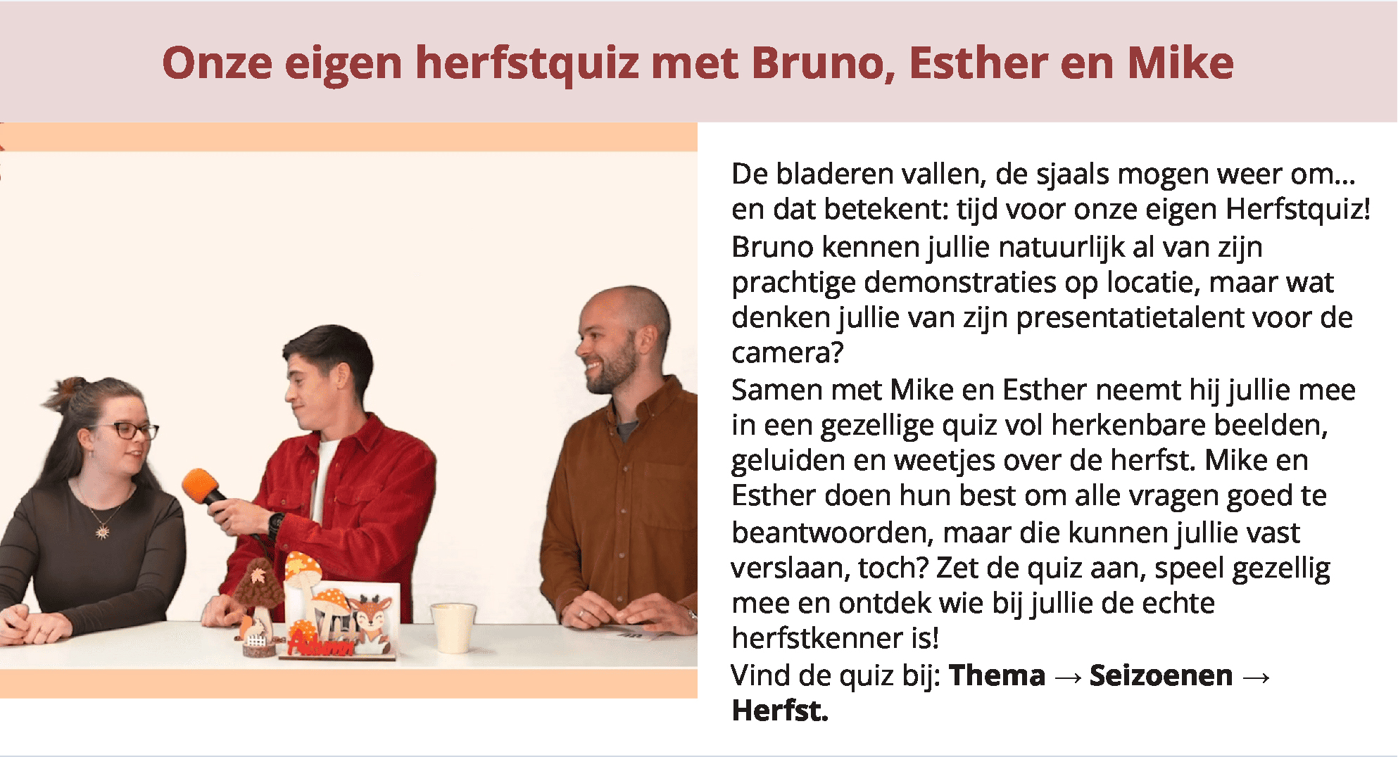 November nieuwsbrief! 🗞️